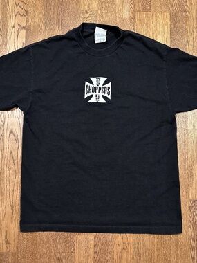 Vintage Y2K West Coast Choppers Jesse James Motorcycles T Shirt Mens Large
